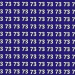 Can You Spot 13 And 37 Hidden Among 73s In Just 7 Seconds
