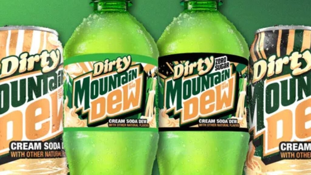 Dirty Mountain Dew Cream Soda Dew Launches In 2026 With Creamy Twist