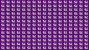 Only 5% Can Find The Inverted 72 Among 75s In This Puzzle